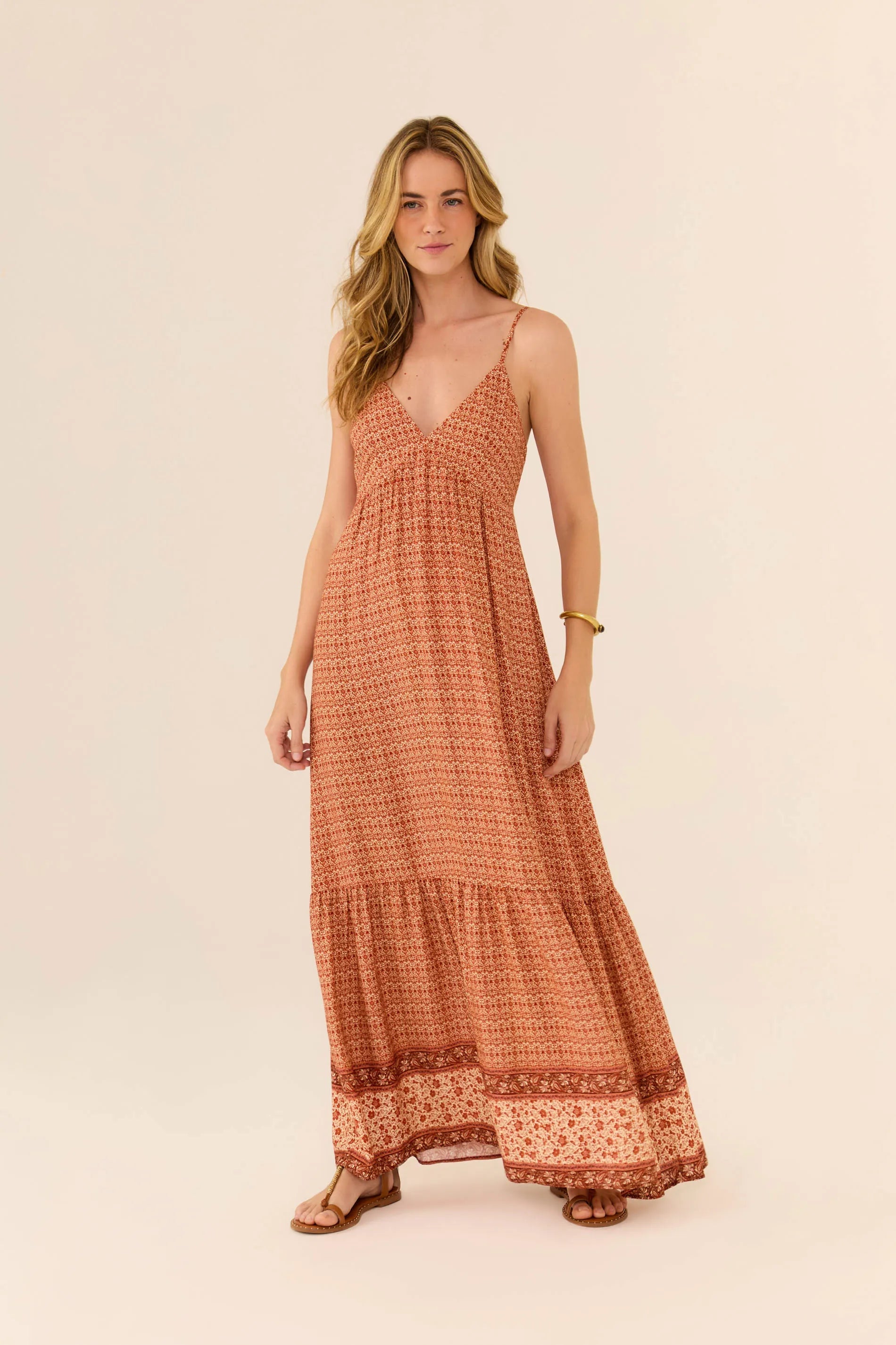 Vestido Terracota Sereno