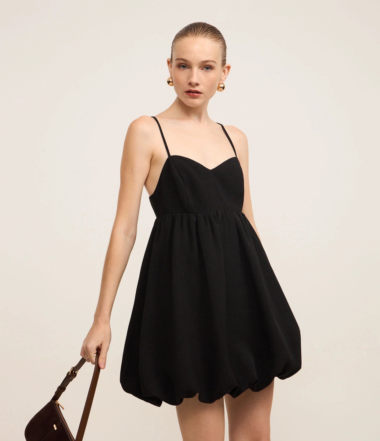 Vestido Noir Bubble