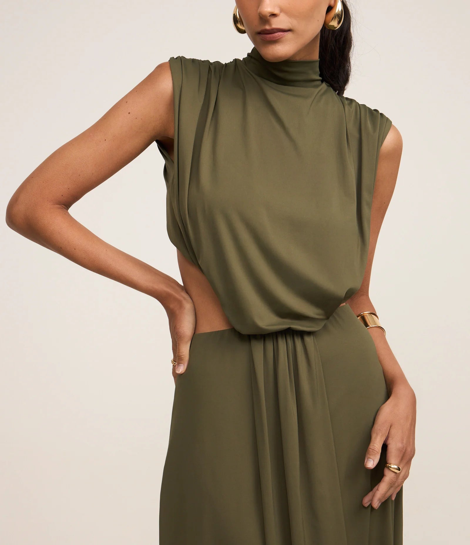 Vestido Majestic Olive