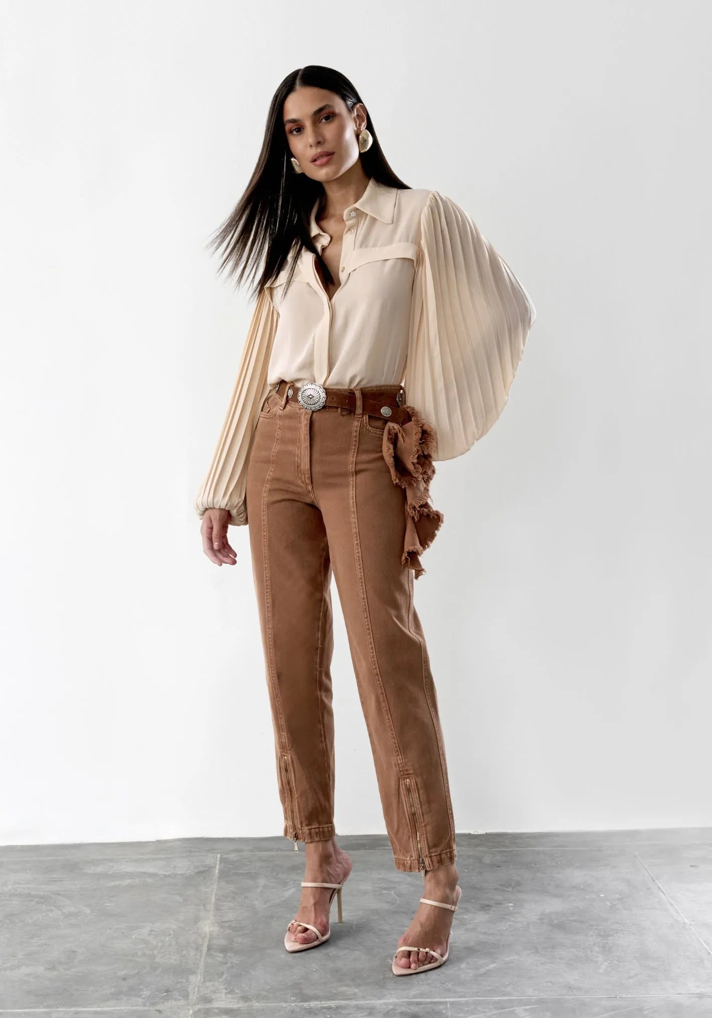 Calça Nuvvi Rustic Caramel Western