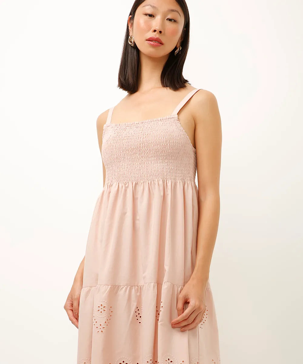Vestido Rosé Bordado