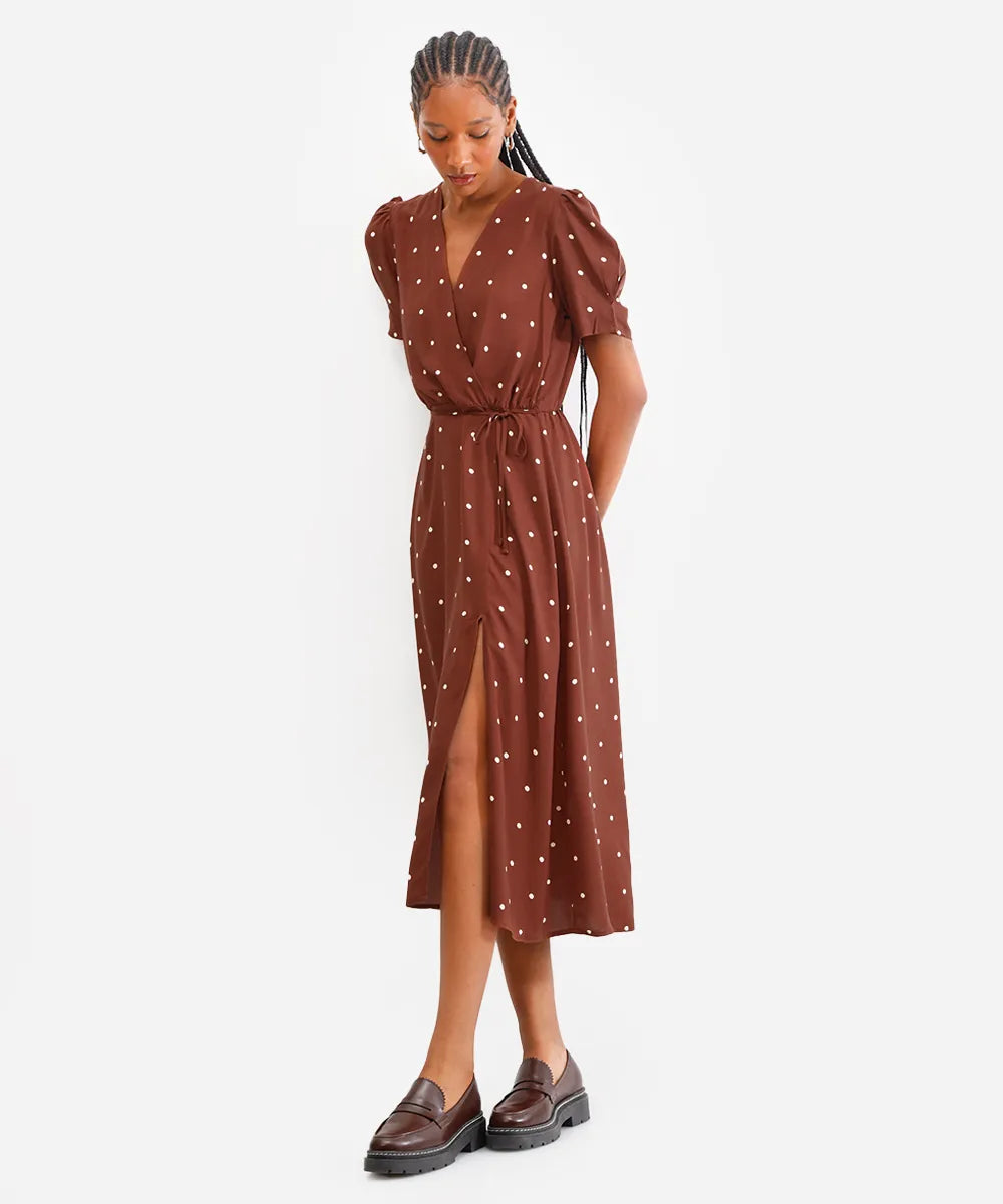 Vestido Siena Poá