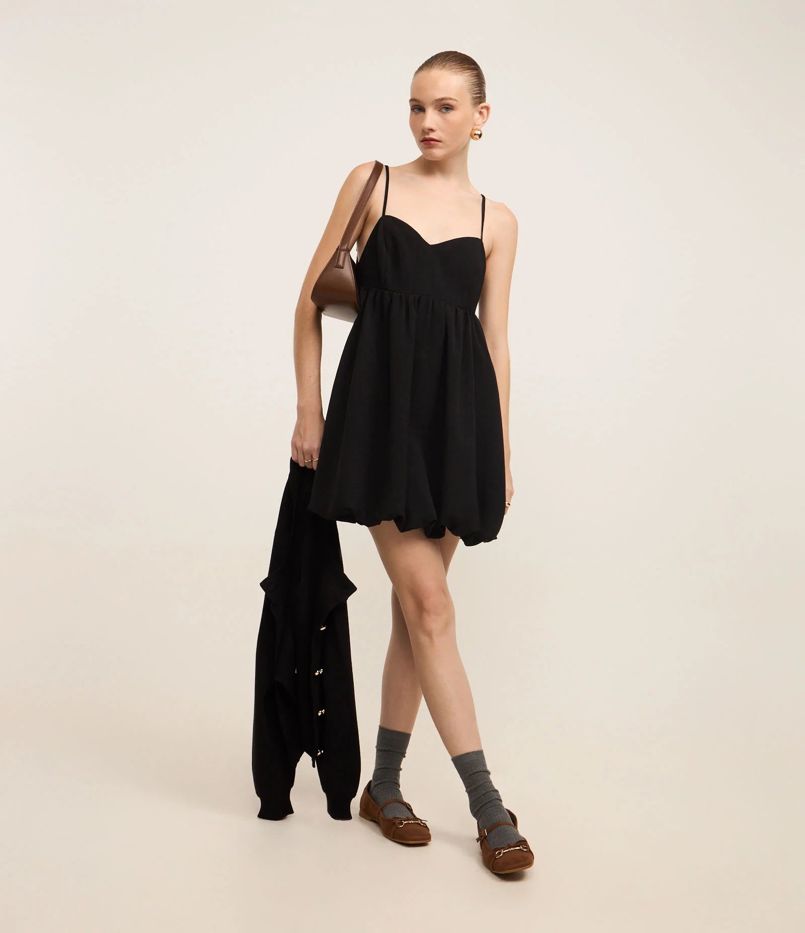 Vestido Noir Bubble