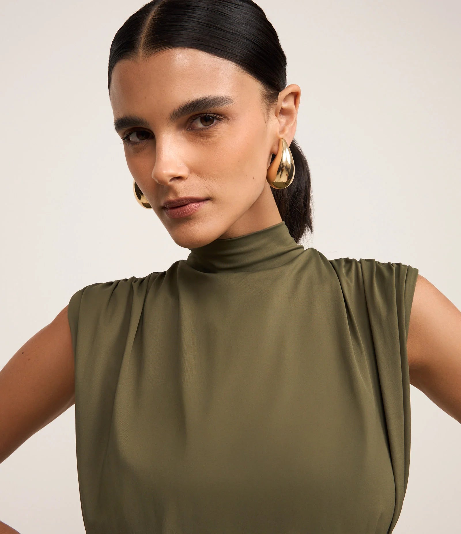 Vestido Majestic Olive